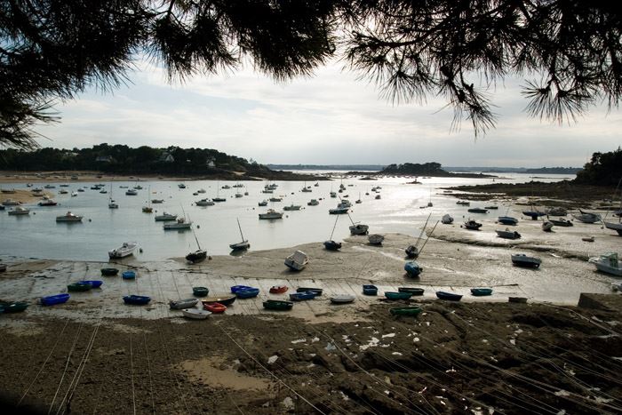 Port de plaisance à marée basse en Occitanie, bateaux sur le sable, paysage naturel par Patrice Camparmo,